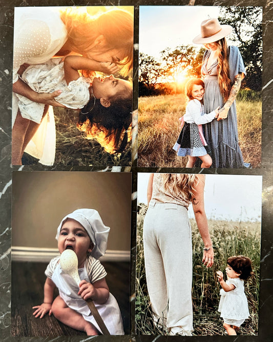 4 PHOTOMAGNETS 4x5.12 in